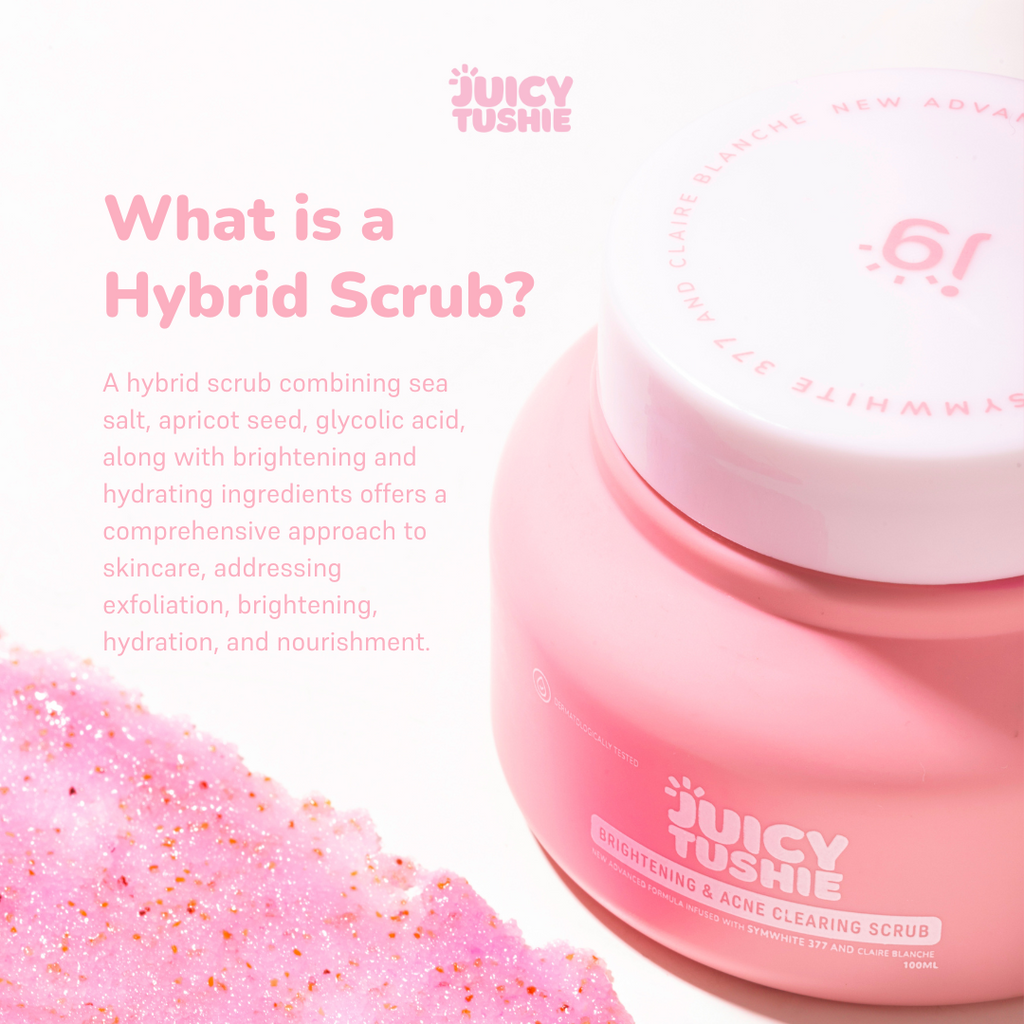 Juicy Tushie Intimate Care Brightening Serum & Hybrid Scrub