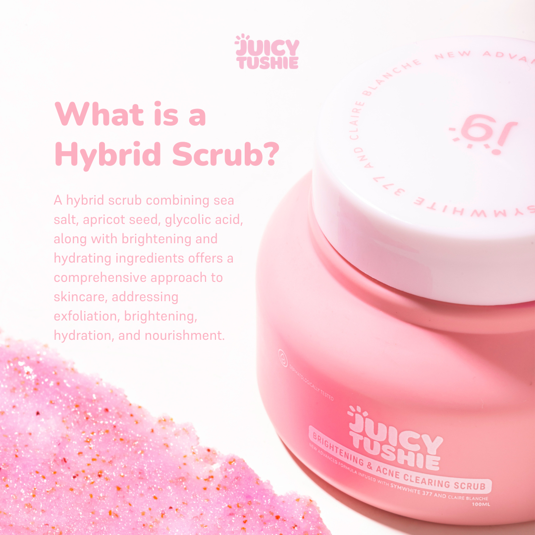 Juicy Tushie Intimate Care Brightening Serum & Hybrid Scrub