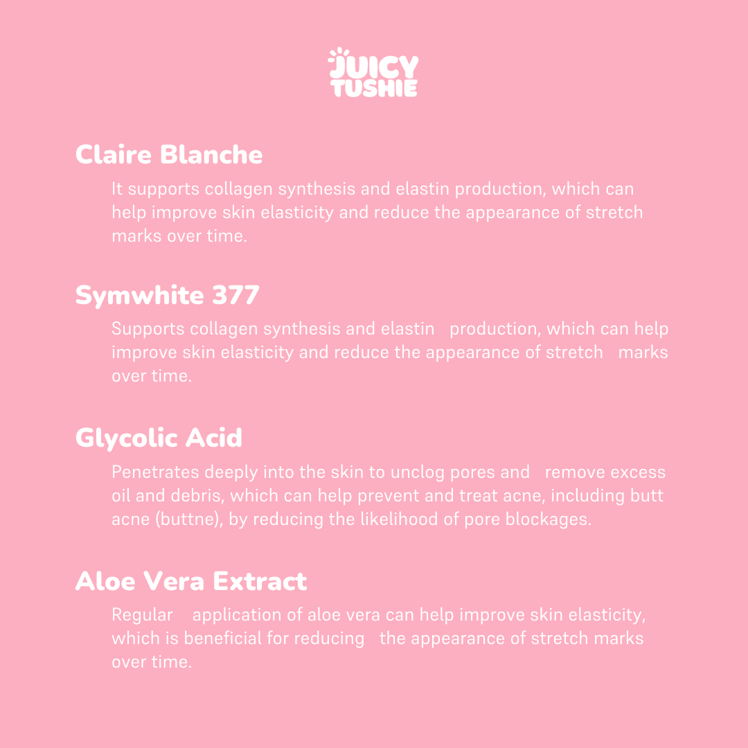 Juicy Tushie Intimate Care Brightening Serum & Hybrid Scrub