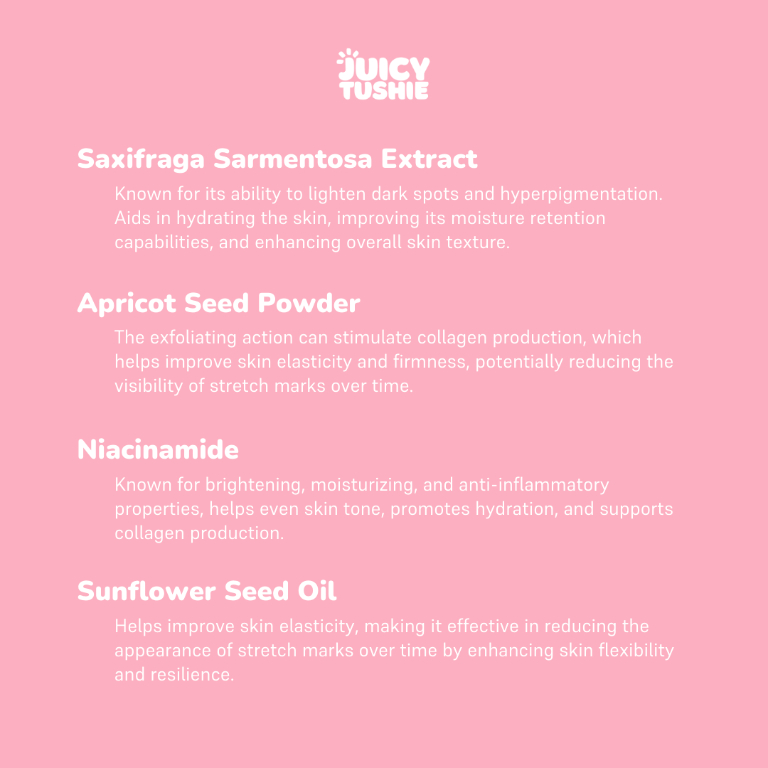 Juicy Tushie Intimate Care Brightening Serum & Hybrid Scrub