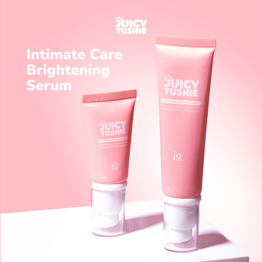 Juicy Tushie Intimate Care Brightening Serum & Hybrid Scrub